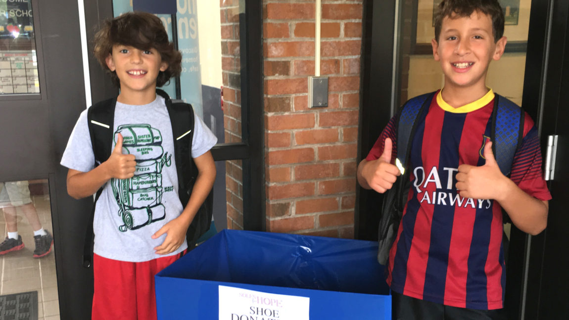 Soles for Hope – over 1,700 pairs of shoes collected!